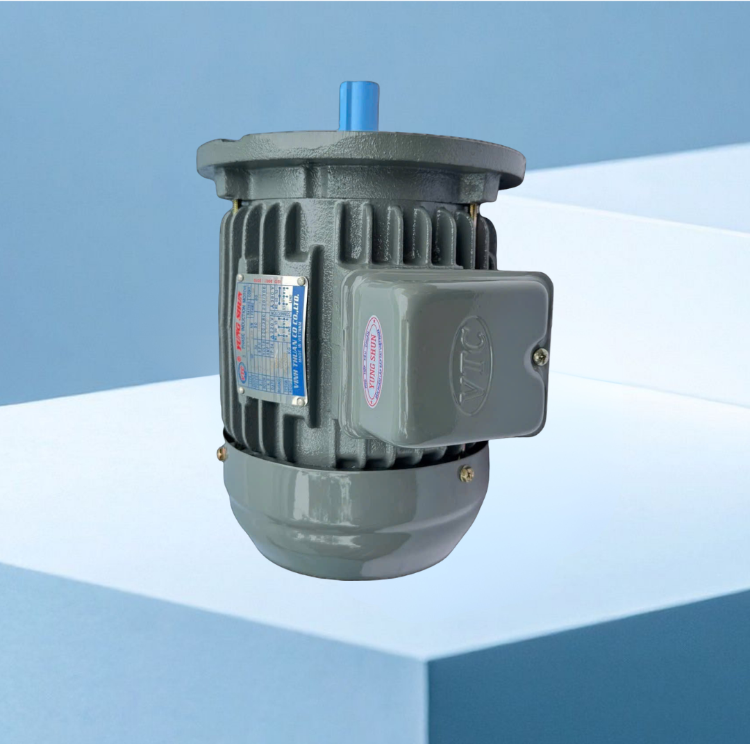 Động cơ điện -Motor 1.5 HP/ Vỏ gang /1450/2800/960 RPM  Mặt bích