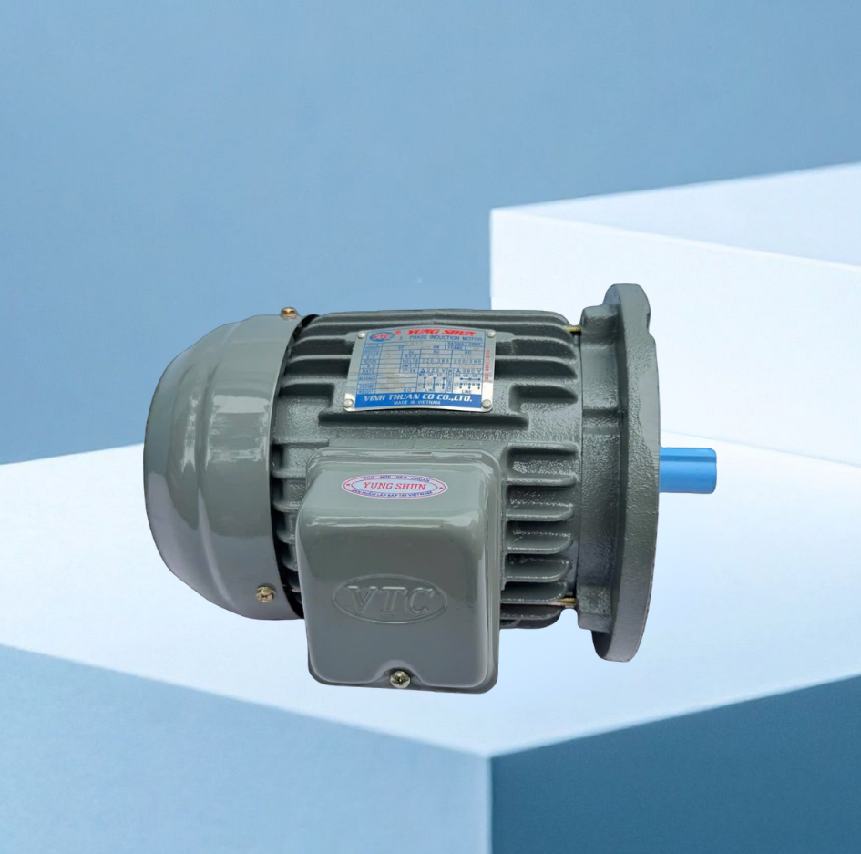 Động cơ điện -Motor 1 HP/ Vỏ gang /1450/2800/960 RPM  Mặt bích